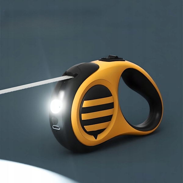 [LLC] AUTOMATIC LEASH WITH LED LAMP 5M FAST RETRACTABLE FOR DOG CAT