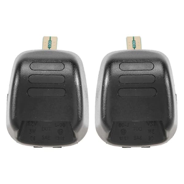 [LLC]Bil LED-skiltlys Baklys Vanntett Baklykt for Navara D40 Frontier 2007-2016 Black