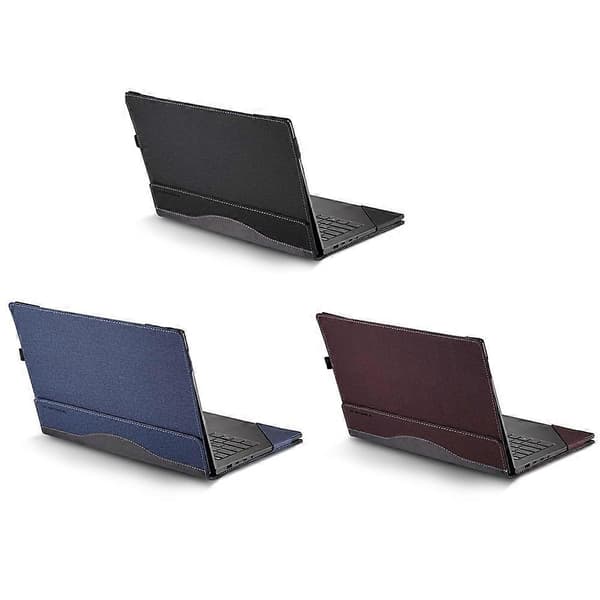 [LLC] Thather Stöttåligt skyddsfodral för bärbar dator Black For HP Pavilion 14-ey