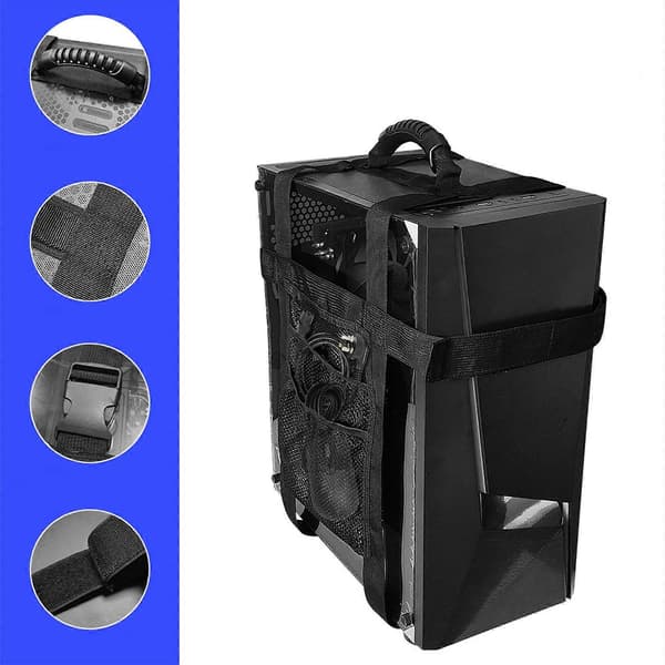 [LLC] Computer Tower Carrier Universal PC Travel Oxford Cloth Tower Carrying Strap