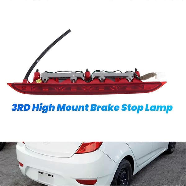 [LLC]Th7001R200 Bil Tredje 3:e Högmonterad Bromsstopplampa Red