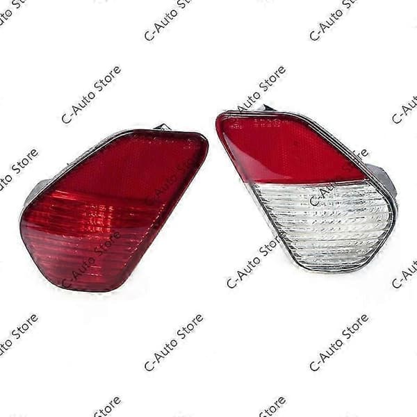 [LLC] Thar støtfangerlys tåkelys bak Bakre reflektorlampe baklys For Mitsubishi Outlander 2016 2017 2018 8337A137 8337A136 1PC