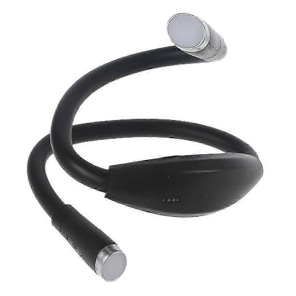 [LLC] LED-halsleselys, fleksibelt justerbart boklys for camping, løping, reparasjon