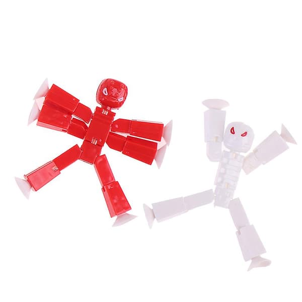 [LLC]Stikbot Puppet Sucker Joint Puppet Freeze Action Figure Filming Animation Tripod Random 2 Pcs