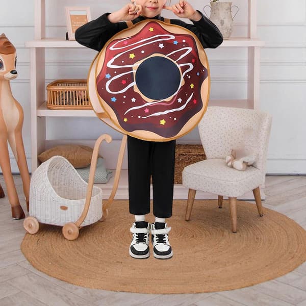 [LLC] Barnekostyme Donut Lett Søt Temafest for Gutter Jenter Rollelek Klær S