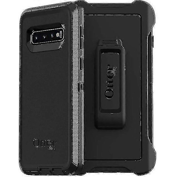 [LLC]Threen Edition Case Defender för Galaxy S10 Plus Purple