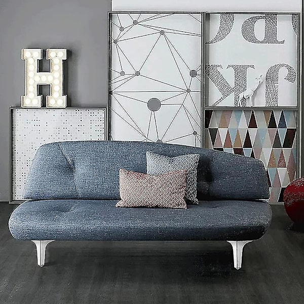 [LLC]Thack metallmøbelsofaben, moderne stil DIY møbelføtter erstatning, trekantbordsskap