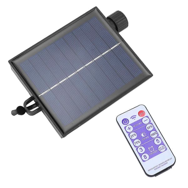 [LLC] Vanntett Solar String Light Control Box med justerbar lysstyrke og automatisk kretskortutgangsforsterkning - 24V