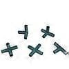[LLC]12-pack 16 mm 3-vägs PVC-kopplingar för kraftig växthusram från Zekai