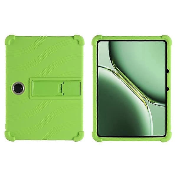[LLC]Th For Oppo Pad 3 OnePlus Pad Pro Silikonfodral med Stöd Robust Skyddsfodral - Multicolor Green