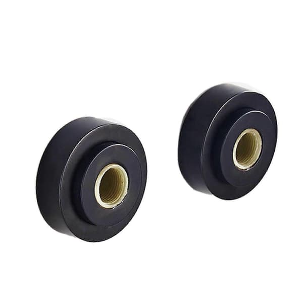 [LLC]Thcs Duschfästesats Kopparrörsskydd Badrumsblandartillbehör Elegant Dekorativ Black