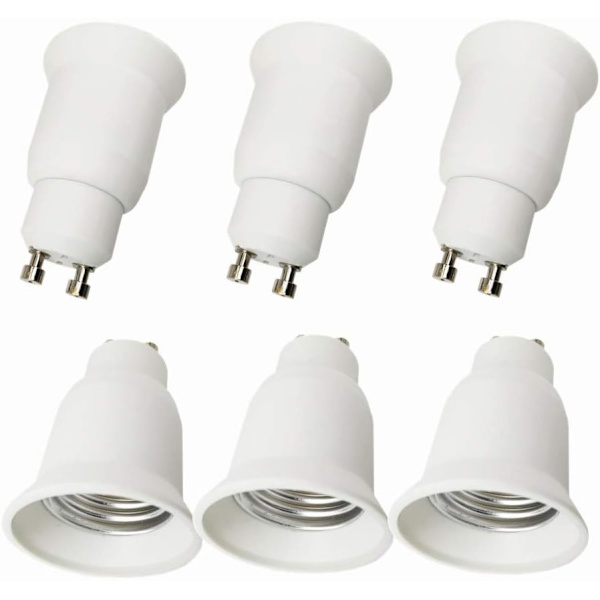 [LLC]PCS GU10 to E27 Socket Adapter, LED Bulb Base GU10 to E26 Lamp Holder Converter