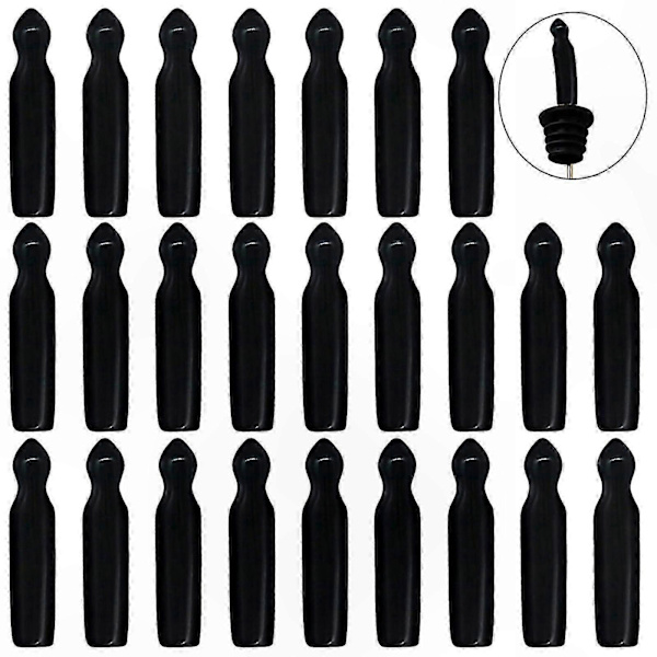 [LLC]Thack PVC Dammskydd för Spritpipar - 50-pack Flasktillbehörsset 3