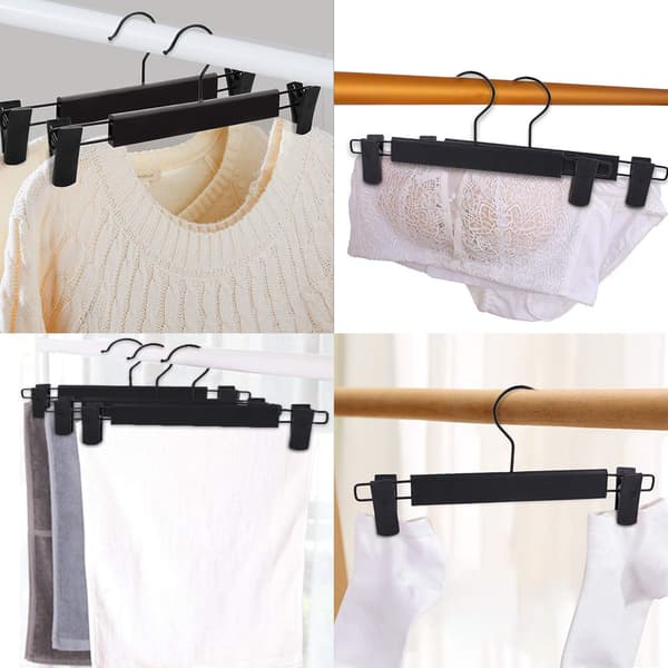 [LLC]10-pak bøjler - skridsikkert design til nederdele, bukser, jeans