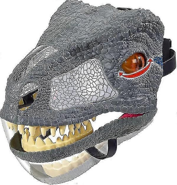 Chomp 'N Roar -naamio Velociraptor \"Blue\"