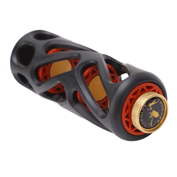 [LLC] Black Bow Stabilizer Replacement Alloy Hollow Bow Vibration Damper for Compound Bows