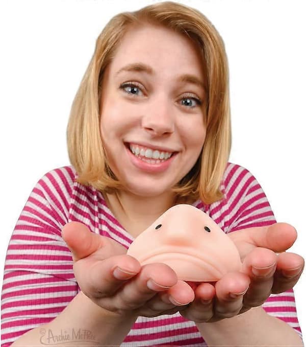 [LLC]Sunny The Blobfish – Nyhet Squishy Leksak för Barn & Vuxna