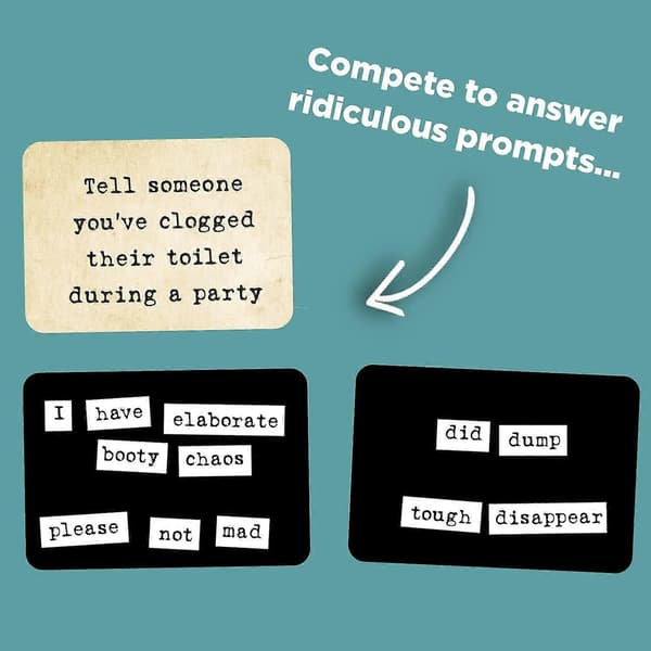 [LLC]Thnsom Notes - Det latterlige ordmagnet-festspillet, 3+ spillere