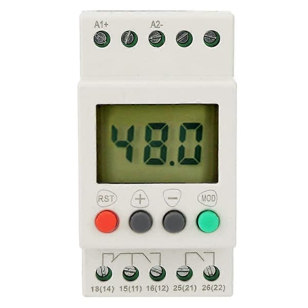 [LLC]Thltage Detection Relay SVR1000 Spænding Digital Enkelt, ACDC 24-48V