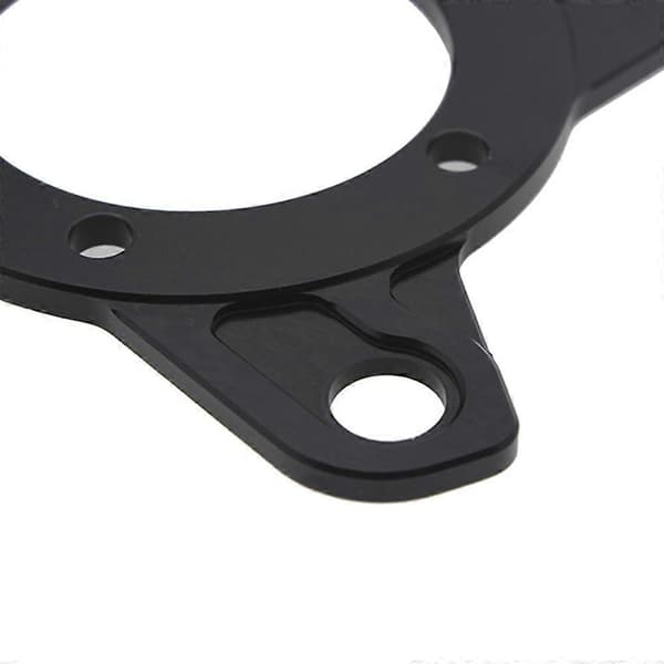 [LLC]104BCD Kædehjul Kædehjul Spider Adapter til Motorcykel Gear Adapter (1 stk, sort)