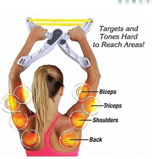 [LLC]Threngthen Brawn Exerciser Underarms Handledsstyrka Träningsutrustning 3 Volymer Vit