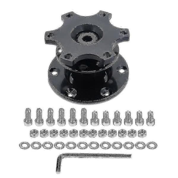 [LLC]Universal Quick Release Adapter Snap Off Steering Wheel Hub Race JJI
