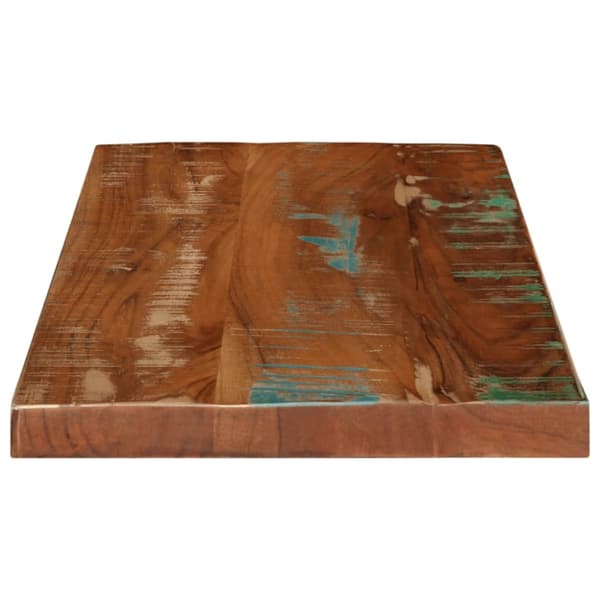 [LLC] Bordplate 50x20x3,8 cm rektangulær massivt resirkulert tre 500