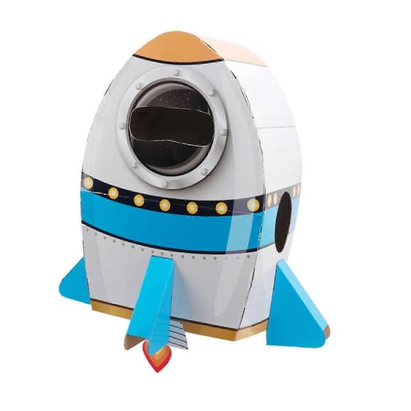 [LLC] Børns Astronaut Raket Udklædningssæt med Papkasse Rocket