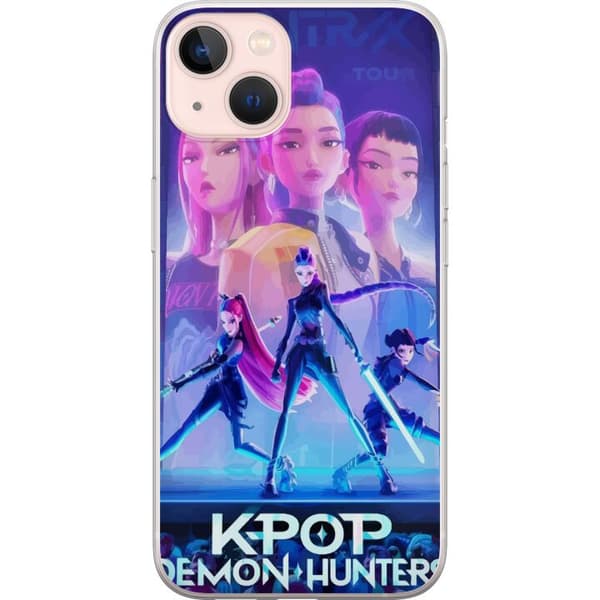 [LLC]Kompatibelt mobilskal för Apple iPhone 13 Trendiga KPop Demon Hunters dockfigur Mobildeksel