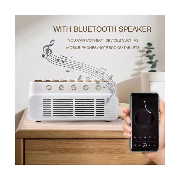 [LLC]Søvn Bluetooth-høyttaler tidsinnstilt 8 musikkboks forbedrer søvn til julegaver