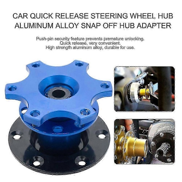[LLC]Universal Quick Release Adapter Snap Off Rattnav Race blue