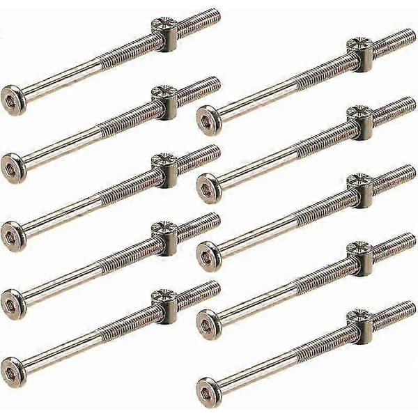 [LLC]Th x 110mm Møbelbolt for Skapmontering og Trearbeidsprosjekter