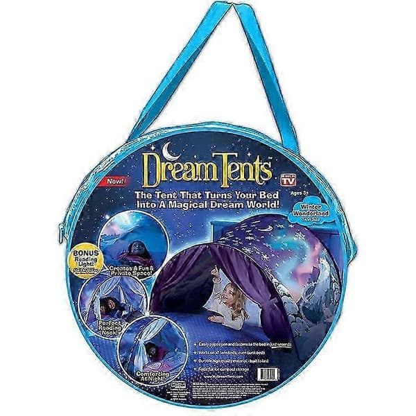 [LLC]Thgical Dream Tents Kid Pop-up Bed Tent Sovepose Vinterland Telt js Space