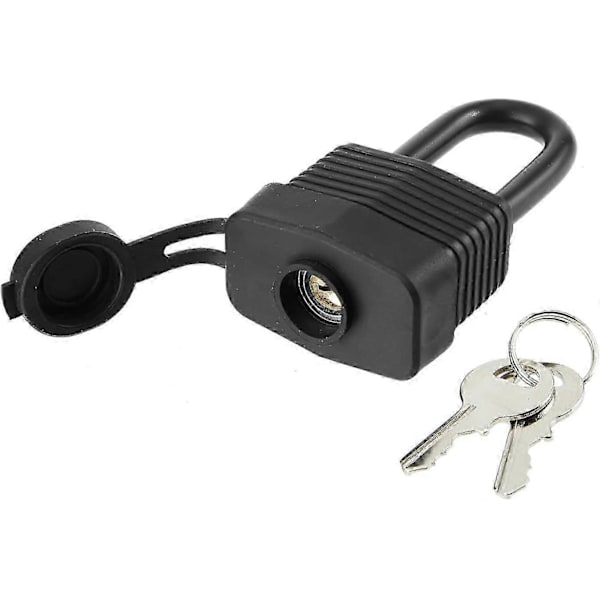 [LLC] 6-pack Waterproof Padlocks with Same Key - Heavy Duty Laminated Steel Lock For