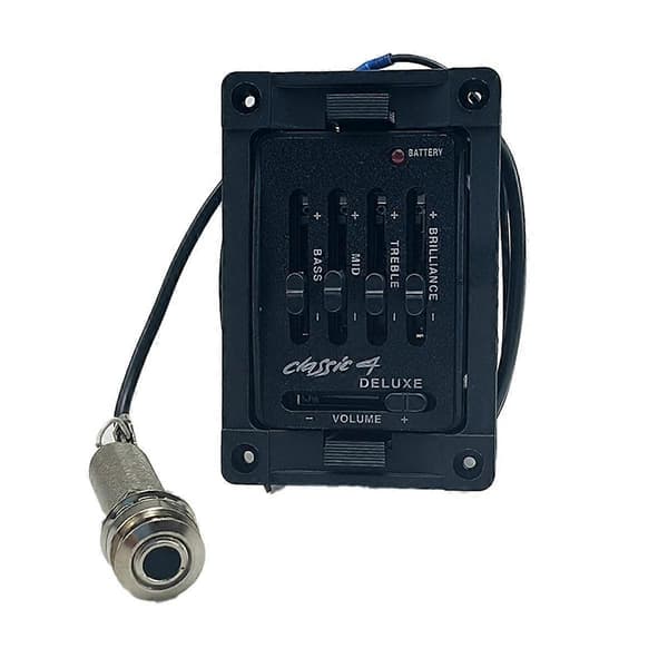 [LLC]ThBand EQ Preamp Classic 4 Deluxe gitarpickuper for klassiske akustiske instrumenter tilbehørsdeler As