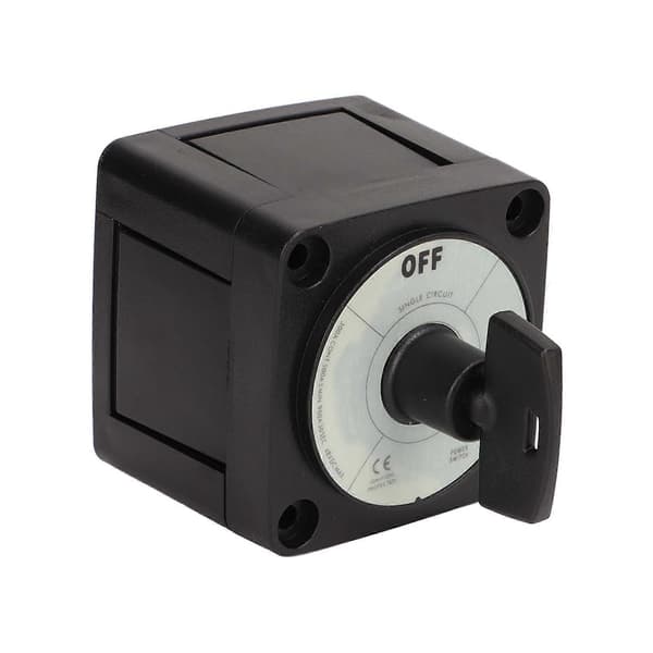 [LLC] RV Battery Switch Good Conductivity Corrosion Resistant IP66 Waterproof Battery On Off Switch