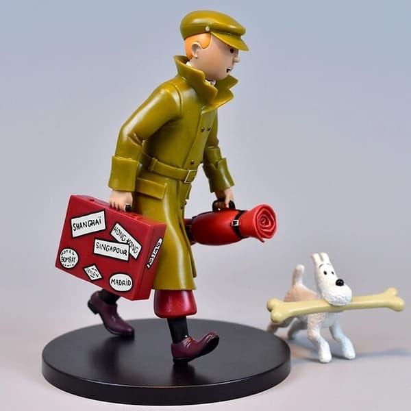 [LLC] Tintin seikkailut Tintin-hahmo PVC-patsas Suuri hahmo