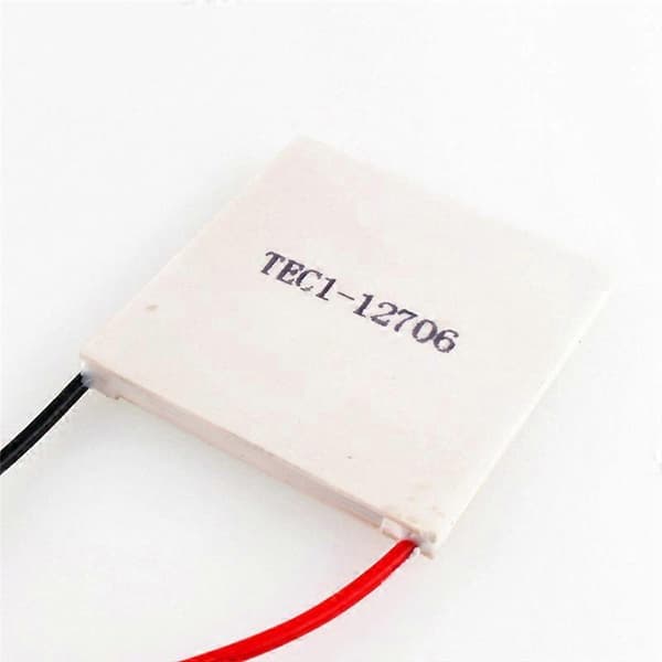 [LLC]ThPcs Elements Peltier TEC1-12706 Termosähköinen Peltier-moduuli White