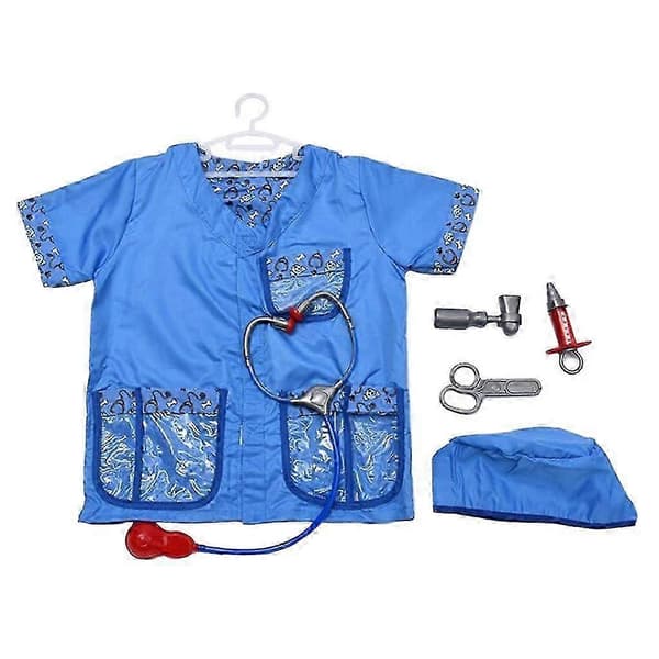 [LLC] Børneudklædningssæt til 3-8 årige til julefrokost Cosplay Veterinary
