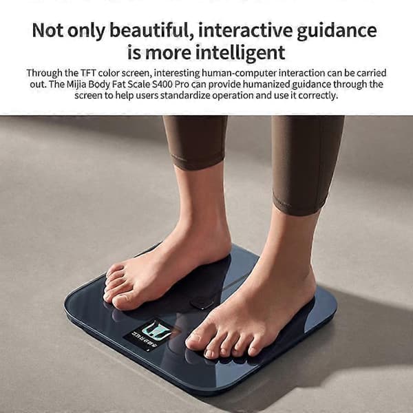 Xiaomi Mijia Kropsfedtvægt S400 Pro Black