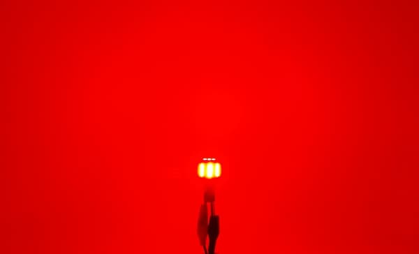 [LLC] 2 pcs LED bulbs W16W 12-24V 100% CAN red strong, no errors