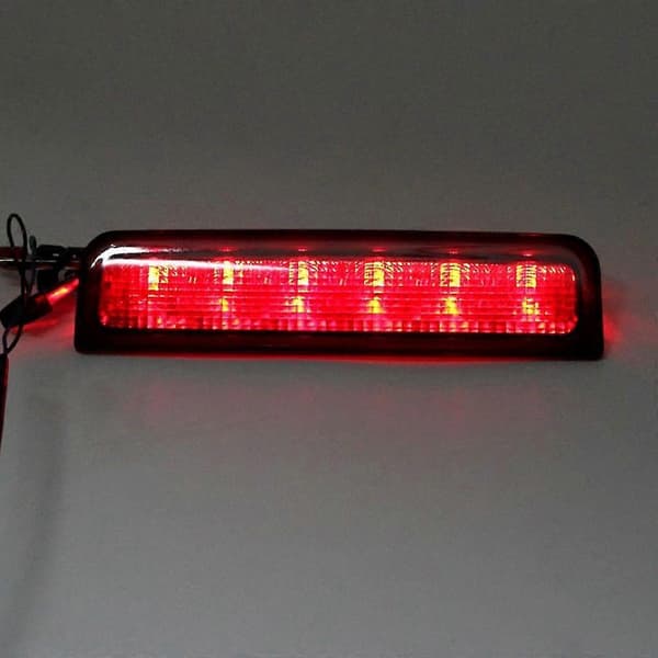 [LLC] Bil Højtmonteret Bremselys Bageste Advarselsstoplampe Autodele Modifikation Reparationstilbehør Til Caddy 2002-2008 Red