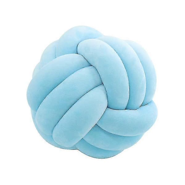 [LLC]Knytkullekudde Dekorativ Plush Kasta DB lyseblå light blue 20cm