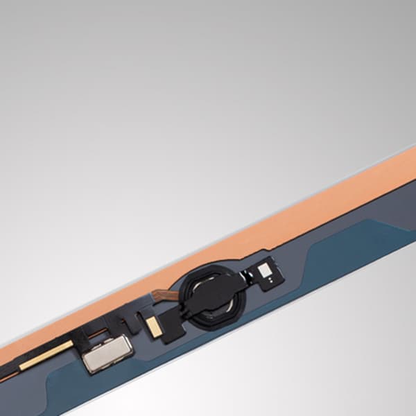 [LLC]iPad 8 8. generation 10.2 Touchskærm LCD A2270 Flexkabel Hjemknap Svart