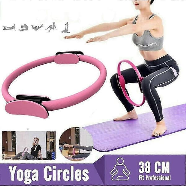 [LLC]Pilatesring, Yogaring Premium Motståndsring Cirkel, Pilatescirkel, Yogautrustning