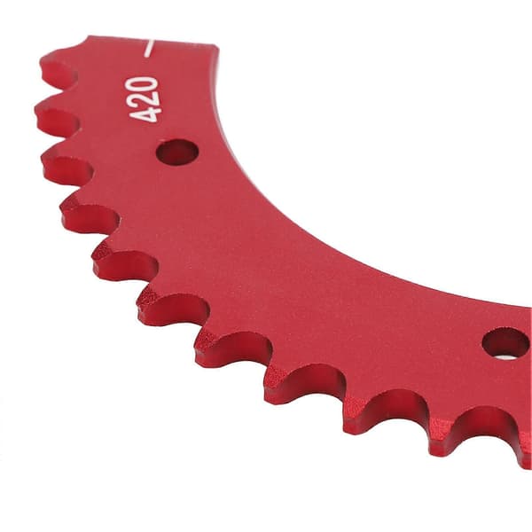 [LLC]Universal Split Sprocket 420 Kæde 42 Tænder Aluminiumlegering Bageste Split Sprocket til Predator Mini Bike Go Kart