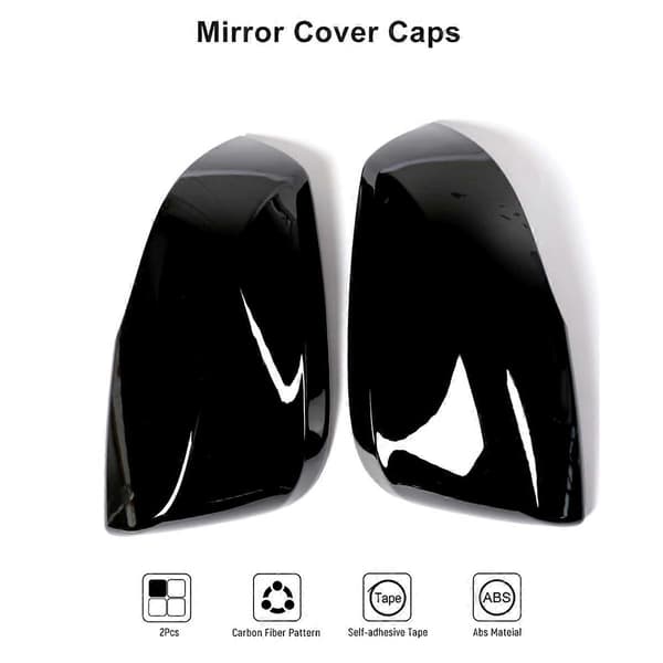[LLC]Thr Toyota RAV4 2019-2024 Utvendig Sidespeildeksel Gloss Black