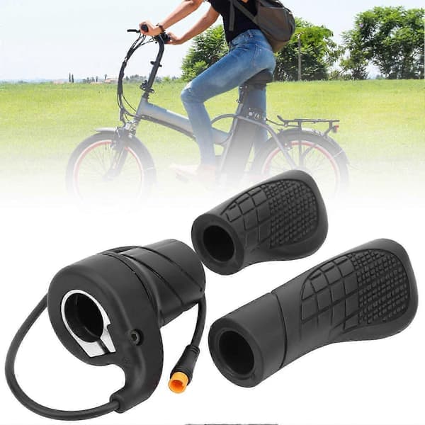 [LLC]Thlf Twist Throttle for Electric Bicycle Mountain Bike Modified Part Waterproof Joint
