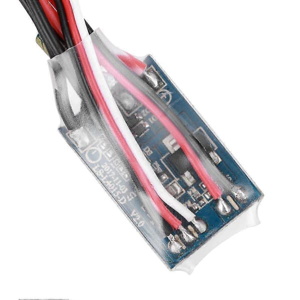 [LLC]30A Tovejs Børstet Elektronisk Hastighedsregulator ESC Passer til WPL C14 / C24 / B14 / B24 / B16 / B36 RC Bil (Sort)