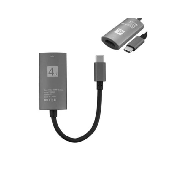 [LLC] USB 3.1 Type C til HDMI-kabeladapterkabel HDTV Type-C hann